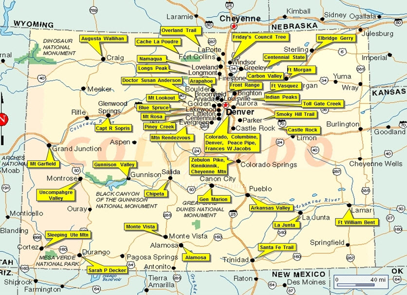 DAR Chapters in Colorado